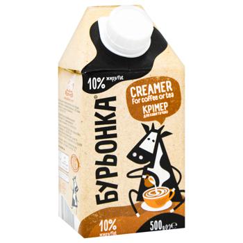 Суміш молочно-рослинна Бурьонка Creamer до чаю та кави ультрапастеризована 10% 500г - купити, ціни на - фото 3