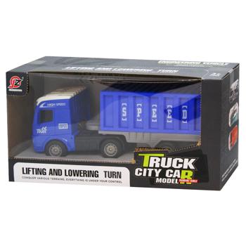 Вантажівка з світловим і звуковим ефектами Greenwich в асортименті - купить, цены на NOVUS - фото 2