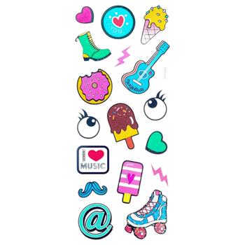 Набір наліпок Malevaro в асортименті - купити, ціни на Auchan - фото 2