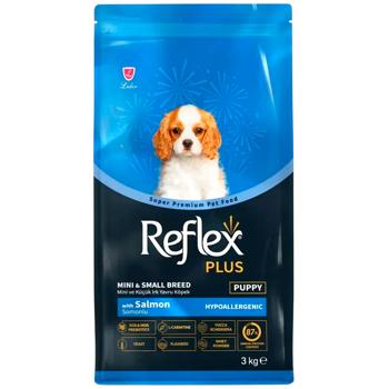 Корм сухий Reflex Plus Hypoallergenic Puppy з лососем для цуценят малих та мініатюрних порід 3кг - купити, ціни на MasterZoo - фото 2