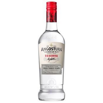 Angostura Reserva white Rum 37.5% 1l - buy, prices for AlcoHub - photo 1