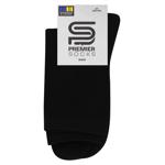 Шкарпетки Premier Socks чоловічі класичні махрові р.27 чорний