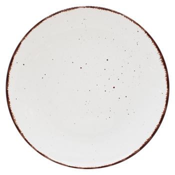 Arte Viva Nature Look Off-White Dinner Plate 26.5cm - buy, prices for Za Raz - photo 1