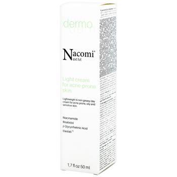 Nacomi Light for Acne-Prone Skin Facial Cream-Gel 50ml - buy, prices for MegaMarket - photo 1