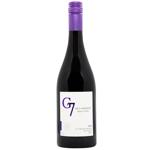 G7 Syrah Red Dry Wine 13.5% 0.75l