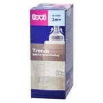 Бутылочка Lovi Trends медленный поток 3+ мес 250мл бежевый