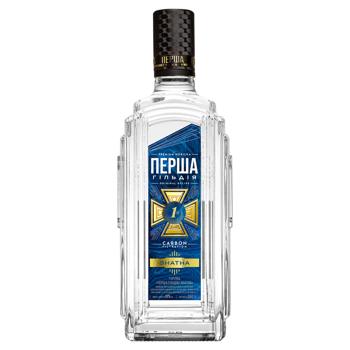 Persha Hildiya Znatna Vodka 40% 0.5l - buy, prices for MegaMarket - photo 1