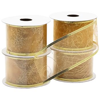Actuel Gold Decorative Ribbon 5x270cm