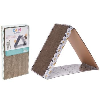 Cats Collection Folding Scratching Post 38*21*7cm - buy, prices for Auchan - photo 1