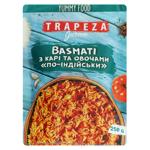 Trapeza Basmati Rice with Curry and Vegetables in Indian Style 250g