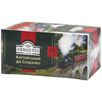 Чай чорний Ahmad Tea Англійський до сніданку 2г*40шт - купити, ціни на ULTRAMARKET - фото 1