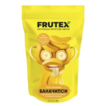 Frutex Bananachips 30g - buy, prices for NOVUS - photo 1