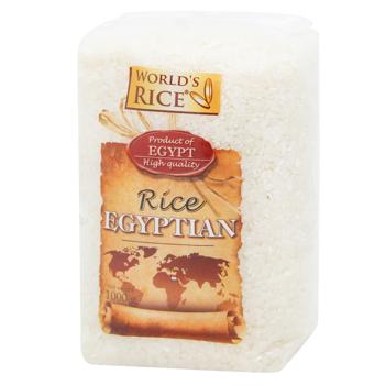 World's Rice Egypt Polished Round Rice 1kg - buy, prices for NOVUS - photo 1