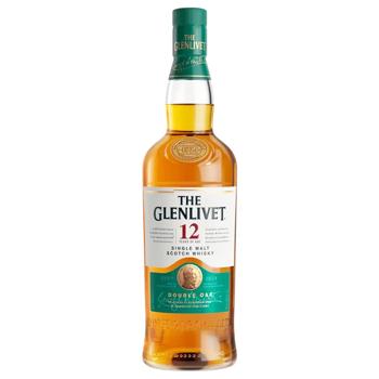 Виски The Glenlivet 12лет 40% 0,7л