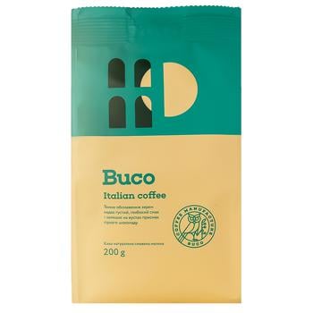 Buco Italian Coffee Ground Coffee 200g - buy, prices for Ideal - photo 1