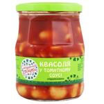 Vegetables kidney bean From grandmothers patch canned 530g glass jar Ukraine