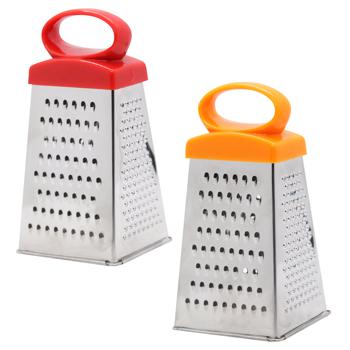 Stainless Four-Sided Grater 12cm - buy, prices for - photo 1