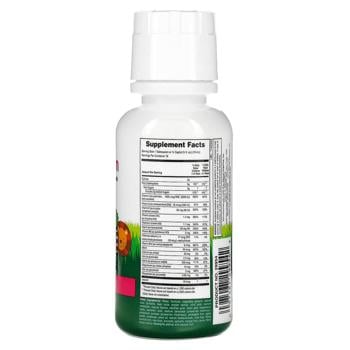 Вітаміни для дітей, Children's Multi-Vitamin, Nature's Plus, Animal Parade, ягідний смак, 236.56 мл - купити, ціни на - фото 3