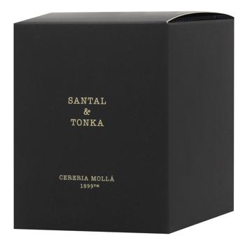 Свічка Cereria Molla Premium Santal & Tonka ароматична 230г - купити, ціни на WINETIME - фото 1