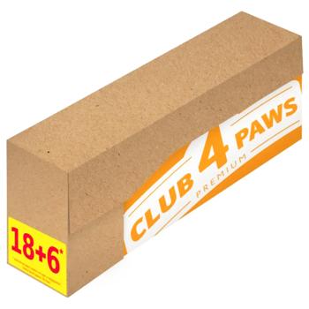 Корм влажный Club 4 Paws Premium с говядиной для стерилизованных кошек 18+6шт х 80г - купить, цены на MasterZoo - фото 2