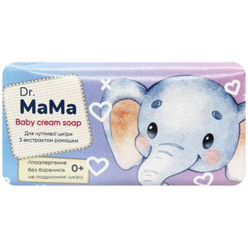 Мыло твердое Dr.Mama Детское для чувствительной кожи с экстрактом ромашки 90г - купить, цены на Auchan - фото 2