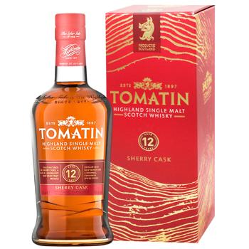 Виски Tomatin Sherry Cask 12 лет 40% 0,7л - купить, цены на WINETIME - фото 1