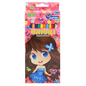 Josef Otten Colored Pencils 24 Colors - buy, prices for NOVUS - photo 1