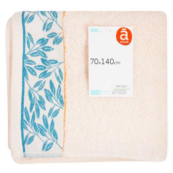 Полотенце Actuel Arctic 500 GSM 70*140см - купить, цены на Auchan - фото 1