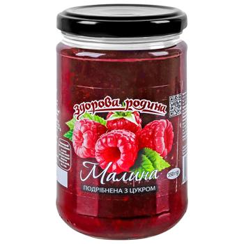Zdorova rodyna Raspberries with sugar 350g - buy, prices for COSMOS - photo 1