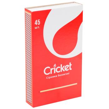 Сірники Cricket Extra Long 45шт 1 шт - купити, ціни на WINETIME - фото 2