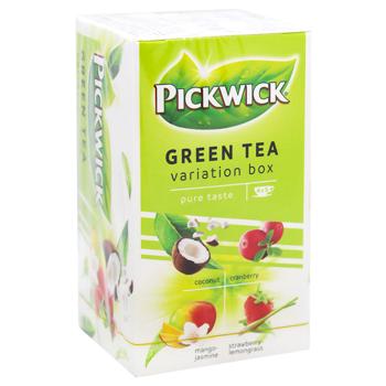 Чай зеленый и травяной Pickwick Variation Box с кусочками фруктов 1,5г*20шт - купить, цены на Идеал - фото 4