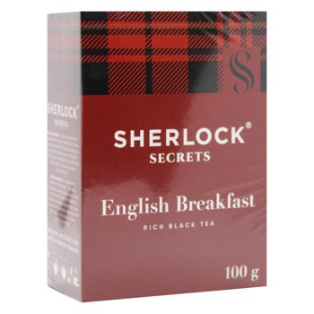 Sherlock Secrets English Breakfast Black Leaf Tea 100g - buy, prices for Auchan - photo 2