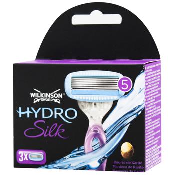 Сменные картриджи для бритья Wilkinson Sword Hydro 3шт - купить, цены на METRO - фото 3