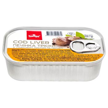 Banga Cod Liver with Bay Leaf and Black Pepper 115g - buy, prices for COSMOS - photo 2