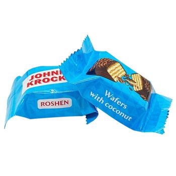 Цукерки Roshen Johnny Krocker Кокос - купити, ціни на Чудо Маркет - фото 1