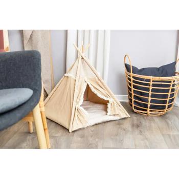 Домик Trixie Tipi Boho 55х65х55см бежевый - купить, цены на MasterZoo - фото 6