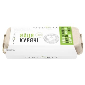 Яйця курячі Trostynka харчові столові С1 10шт - купити, ціни на WINETIME - фото 2