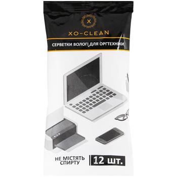 Xo-Clean Wet Wipes for Office Equipment 12pcs - buy, prices for Auchan - photo 1