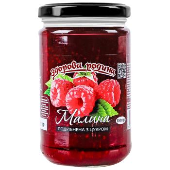 Малина Здорова родина с сахаром 350г - купить, цены на КОСМОС - фото 2