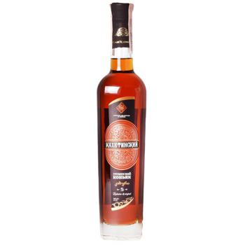 Kakhetinsky Cognac 5 yrs 40% 0.5l - buy, prices for AlcoHub - photo 1