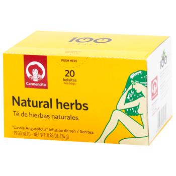 Чай трав'яний Carmencita 30г - купити, ціни на WINETIME - фото 1