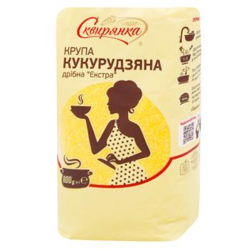 Крупа кукурудзяна Сквирянка дрібна Екстра 800г - купити, ціни на Ідеал - фото 2
