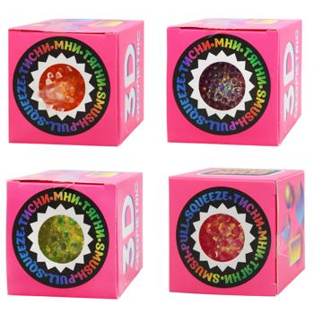 Игрушка антистресс Monster Gum крутой замес 3d geometry