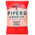 Чипсы картофельные Pipers со сладким перцем чили 150г