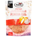 Соль Любисток гималайская розовая с чесноком и луком мелкая 300г