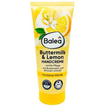 Крем для рук Balea Пахта та лимон 100г - купити, ціни на Cупермаркет "Харків" - фото 1