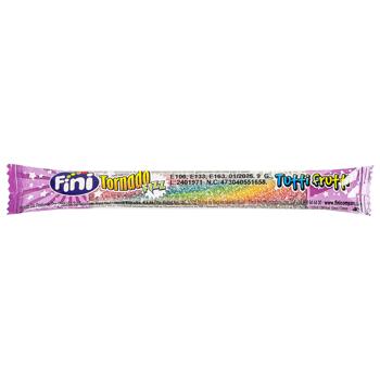 Цукерка Fini Tornado Fizz Tutti frutti фруктова 9г