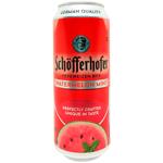Пивний мікс Schofferhofer Кавун-м'ята 2,5% 0,5л