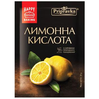 Лимонная кислота Pripravka 20г - купить, цены на ЕКО Маркет - фото 1