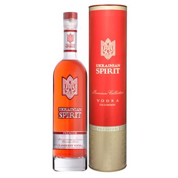 Настоянка Український Дух Журавлина 38% 0,7л - купити, ціни на NOVUS - фото 1